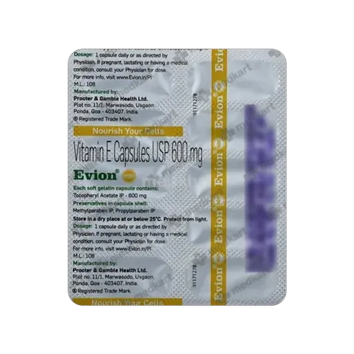 evion 600mg capsule 10's